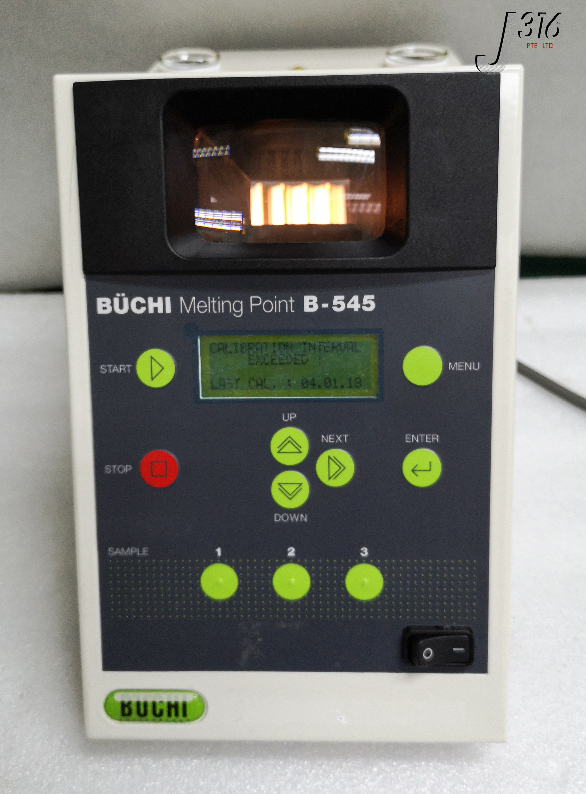 3337 BUCHI MELTING POINT APPARATUS B-545 - J316Gallery